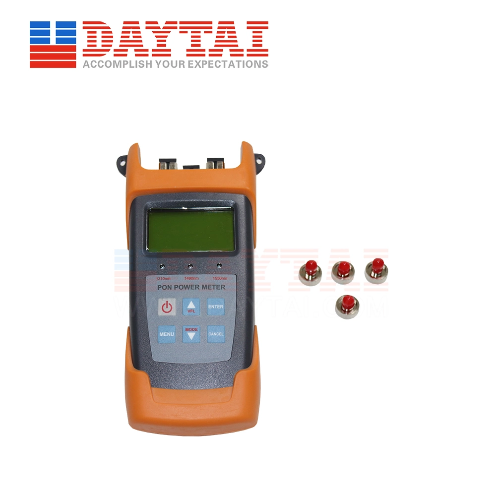 High Quality FC/Sc/St Connector Pon Power Meter with Opm Visual Fault Locator