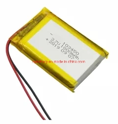 Personnalisés 103450 1800mAh rechargeable 2000mAh batterie polymère Lithium-ion 3,7 V Batterie Lipo