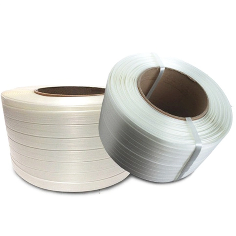 PP Packing Strap Roll Polyester Composite Cord Strapping for Container Loading