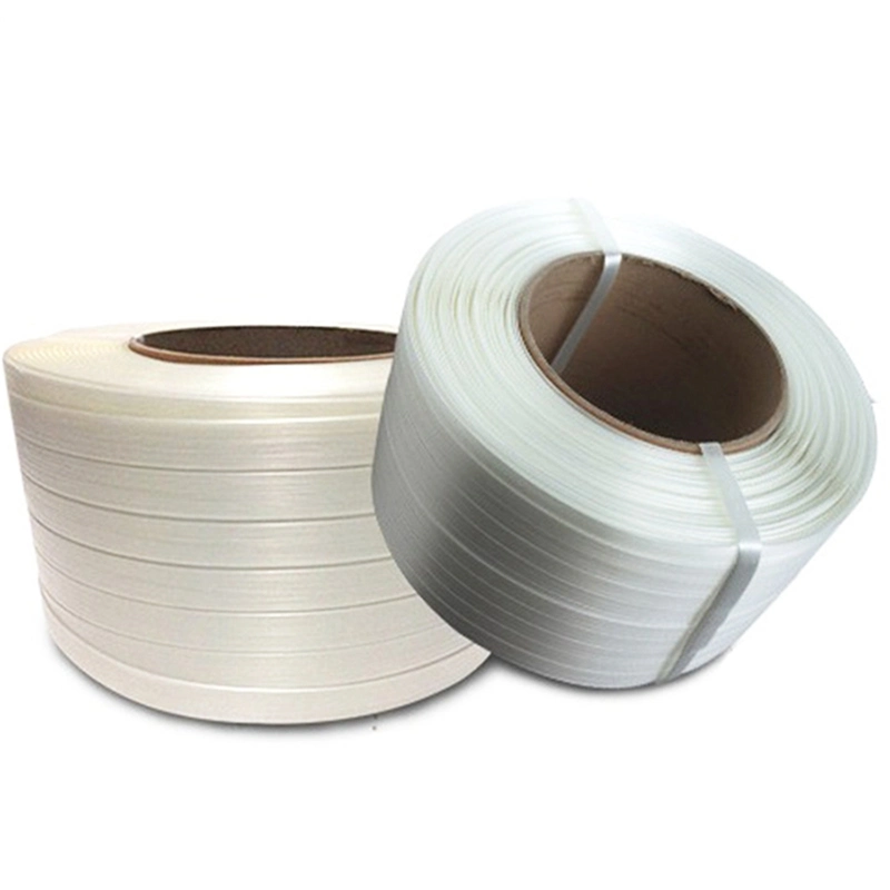 PP Packing Strap Roll Polyester Composite Cord Umreifungsband für Container Wird Geladen