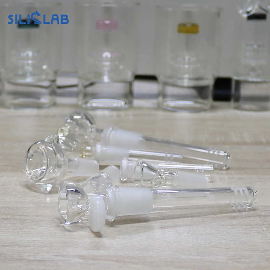 New Transparent Heat-Resistant Glass Banger DAB Nail Smoking Quartz Bowl