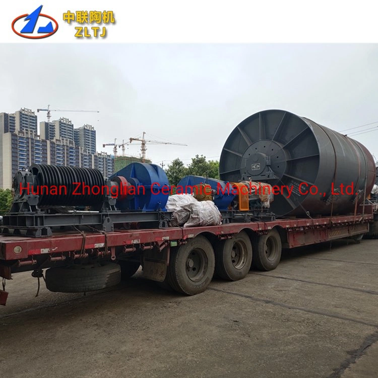 Horizontal Type Tube Wet Milling Ball Mill for Ceramic Material