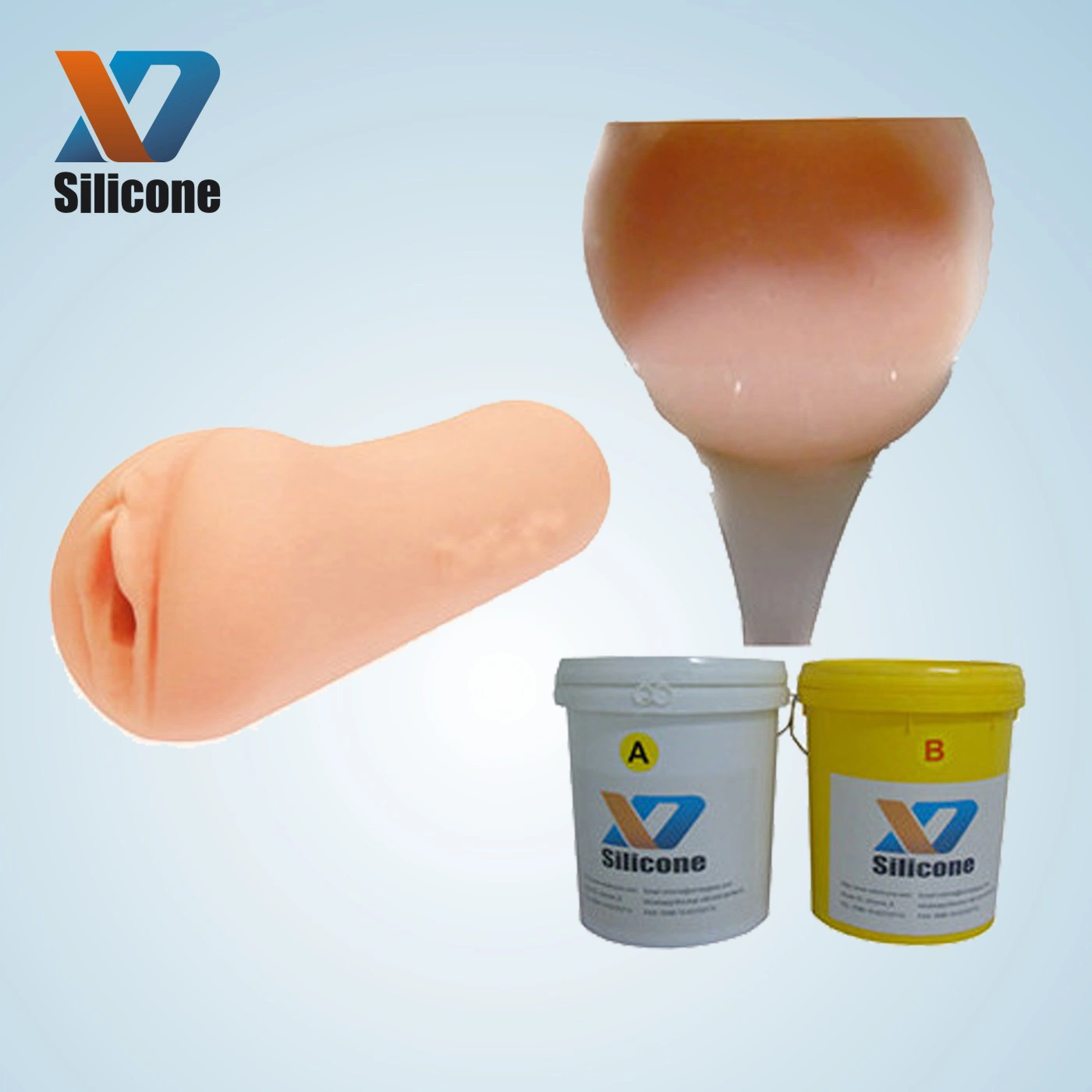 Medical Grade Soft Sex Toys Adult Products Use Silicone Rubber