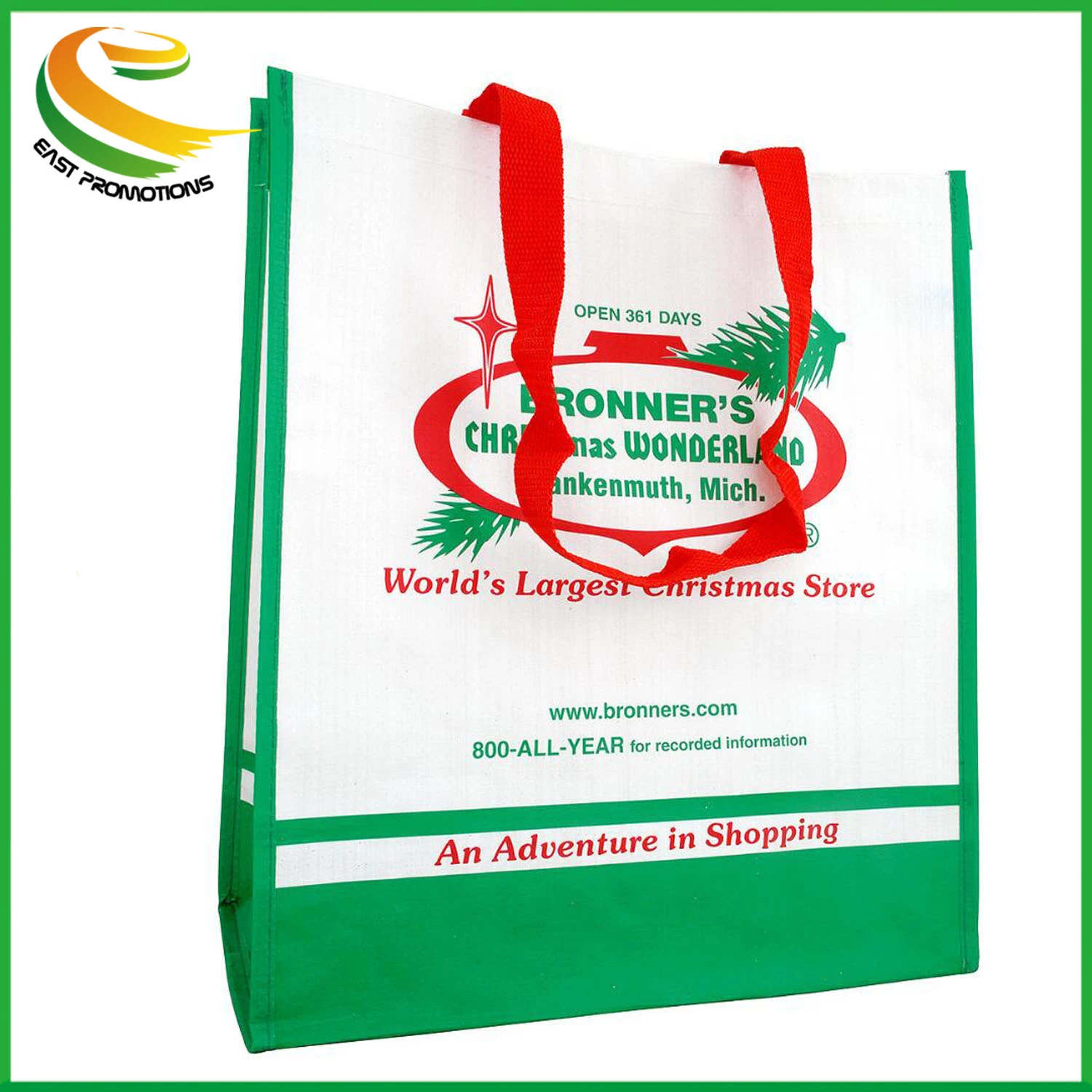 Factory Supply High quality/High cost performance  Heat Transfer 120gms Non Woven Shopping Bag, Advertising Tote Bag with Logo Printed for Sale