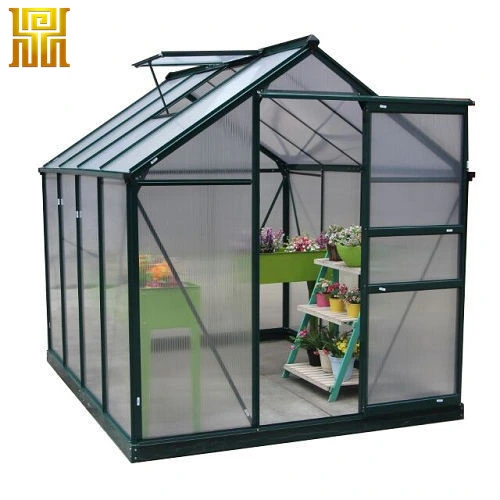 Polycarbonate Board Aluminium Frame Walk-in Hobby Greenhouse 8X10 8X12 8X16