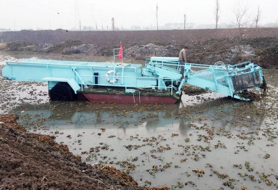 Water Hyacinth Harvester/ Water Weed Harvester/Weed Clean Boat