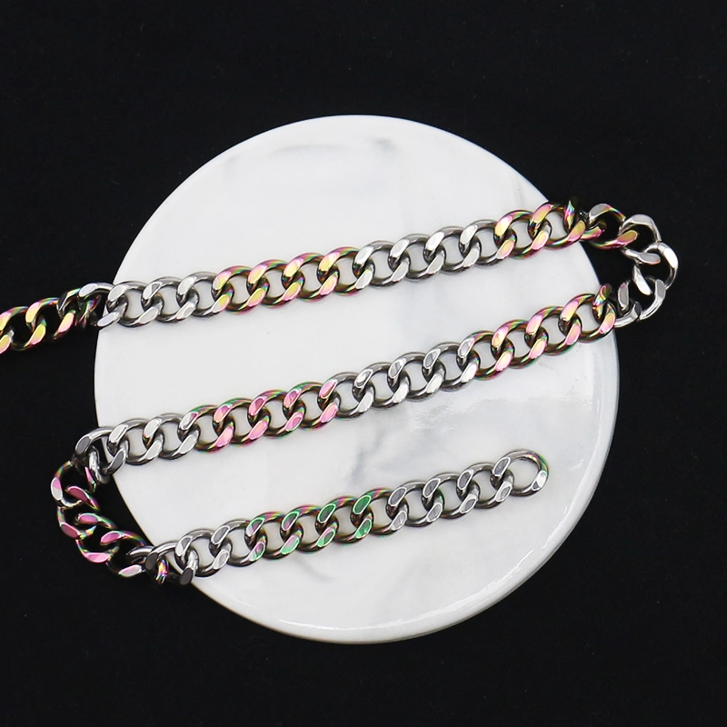 Fashion Goods Stainless Steel Chains Necklaces Set Jewelry