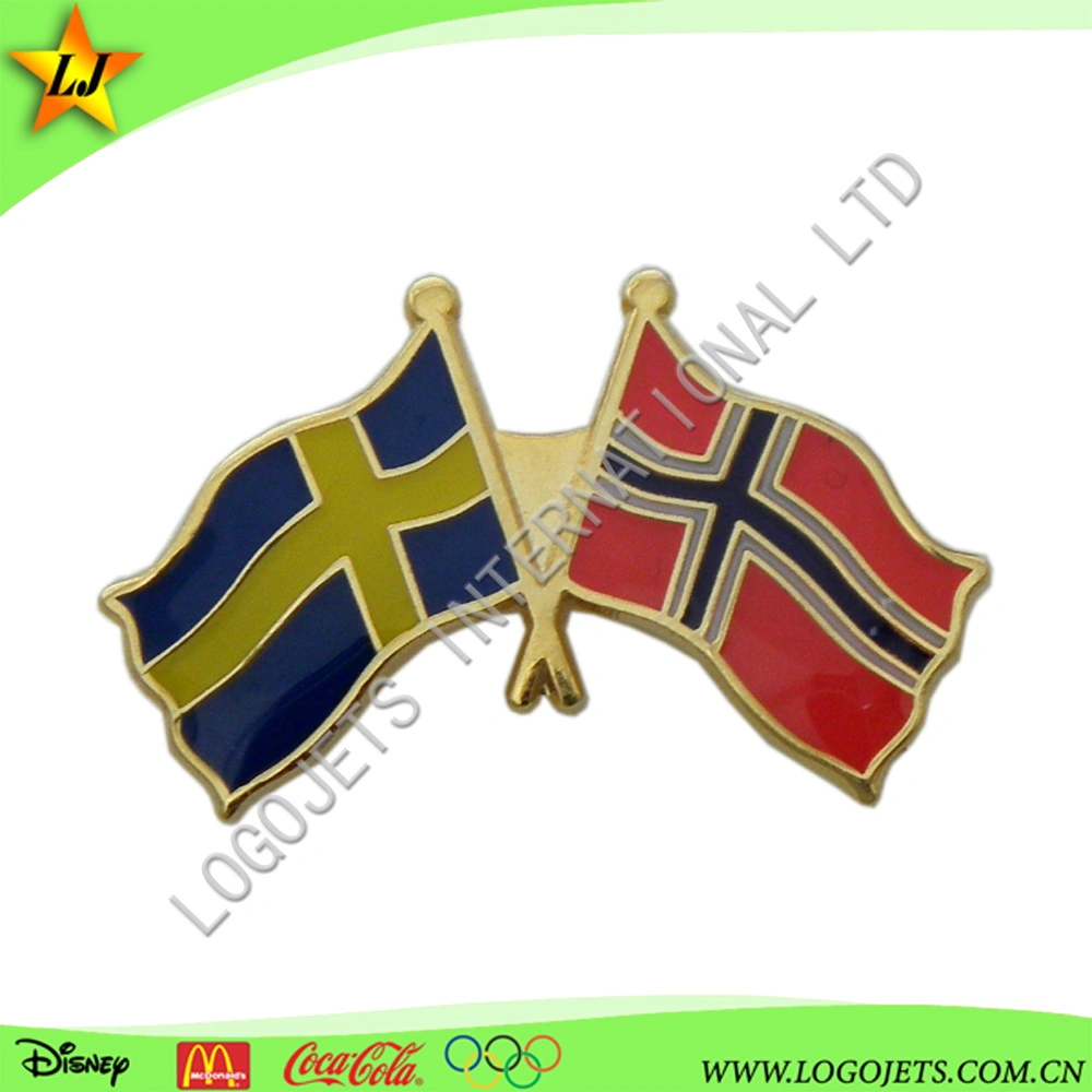 Memorial Hard Enamel Lapel Pin Promotional Souvenir