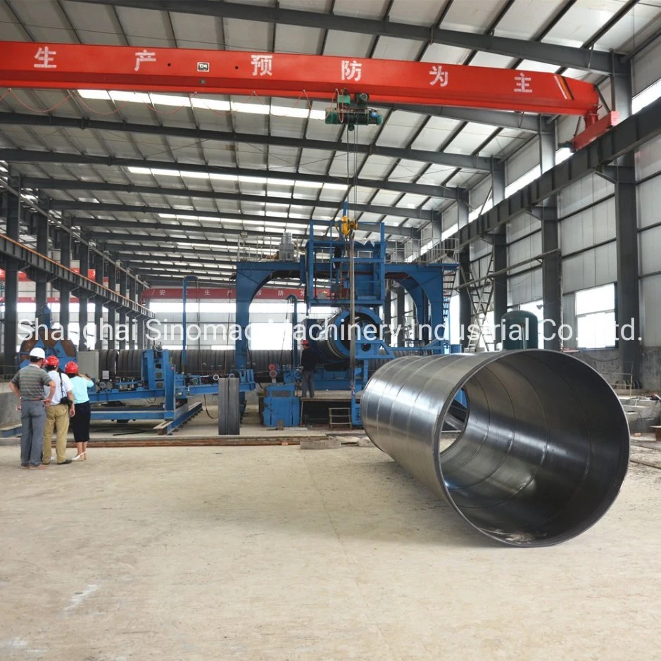 Prestressed Concrete Steel Cylinder Pipe Awwa C301 Welder