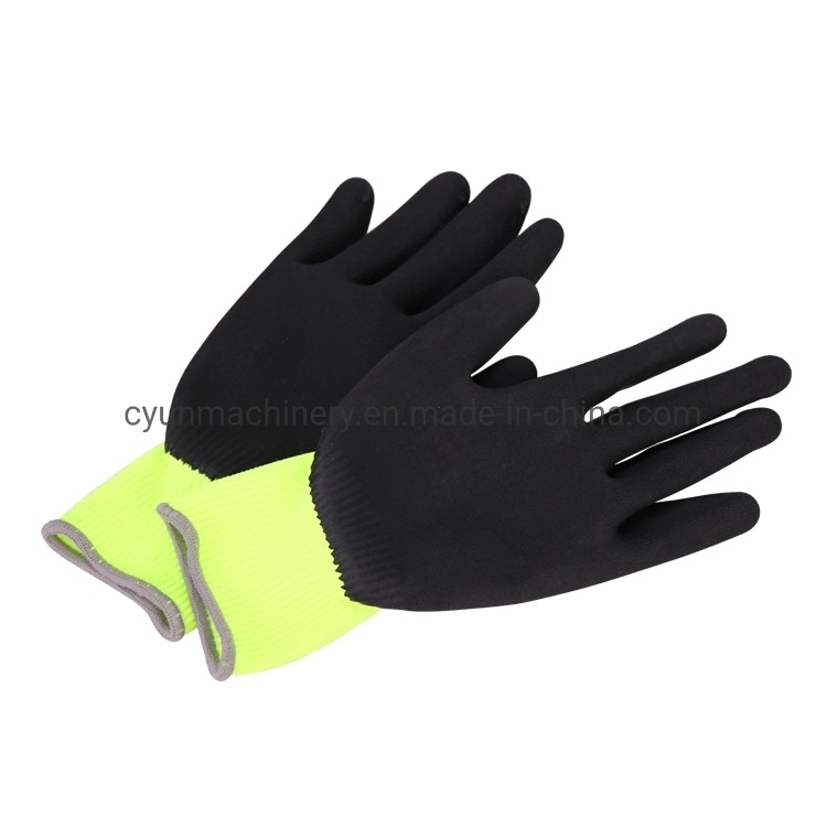 Cotton Hand Gloves Polyester Nitrile Coated Safety Work Gloves Garden Gloves