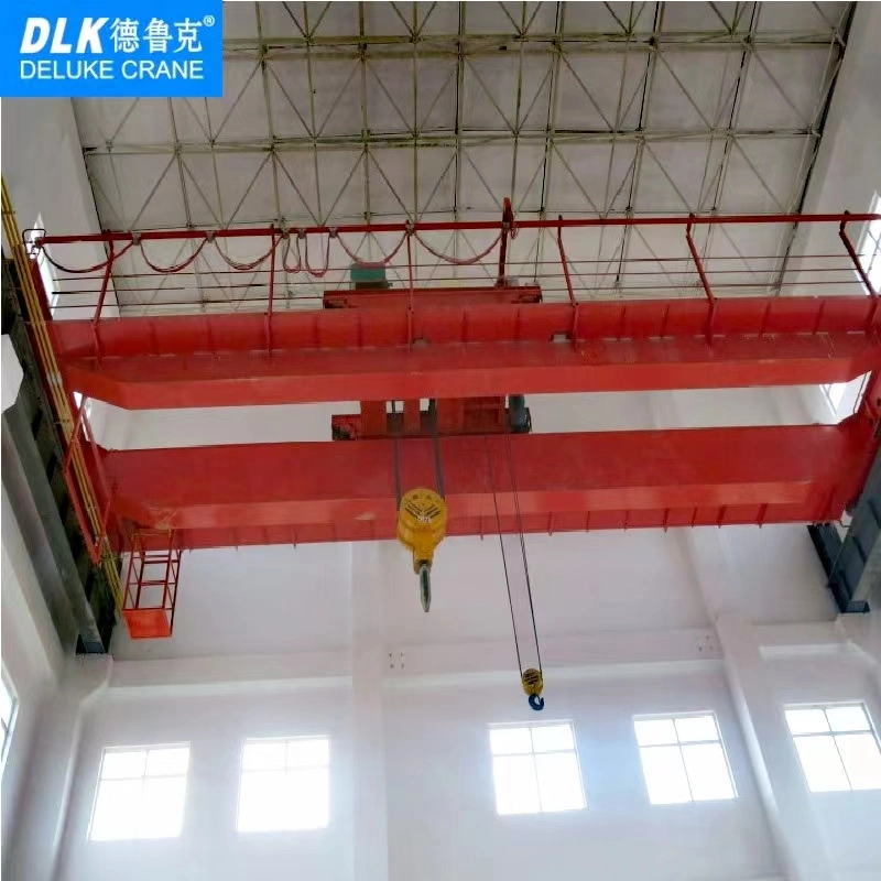 Qd Type 350 Ton Double Girder Overhead Crane with Winch Bridge Crane for Sale