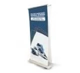 A3/A4 de doble cara Mini Roll up display Stand Banner