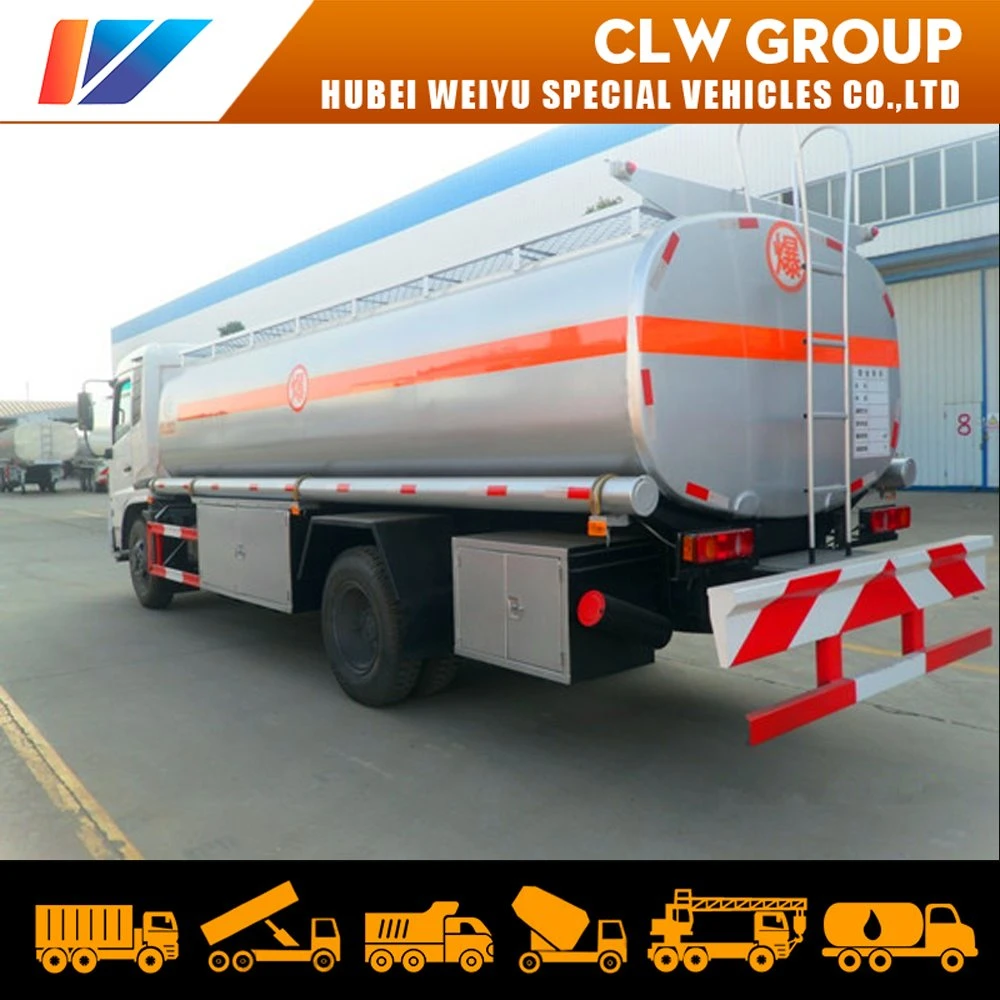 Dongfeng 12-15m3 Diesel Tank Oil Tanker Delivery Truck with Good Price