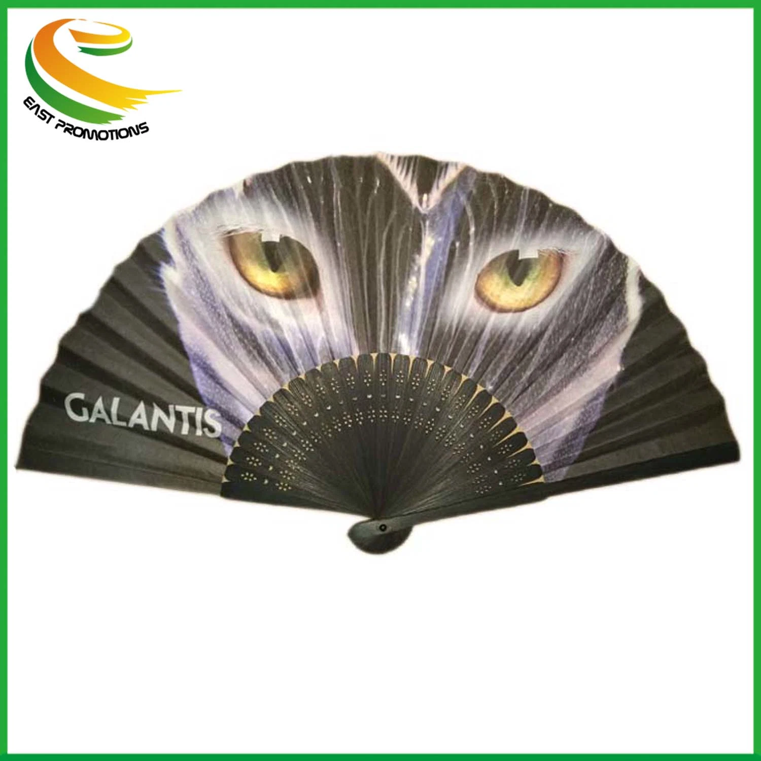 Custom Folding Hand Fan with Gift Organza Bag