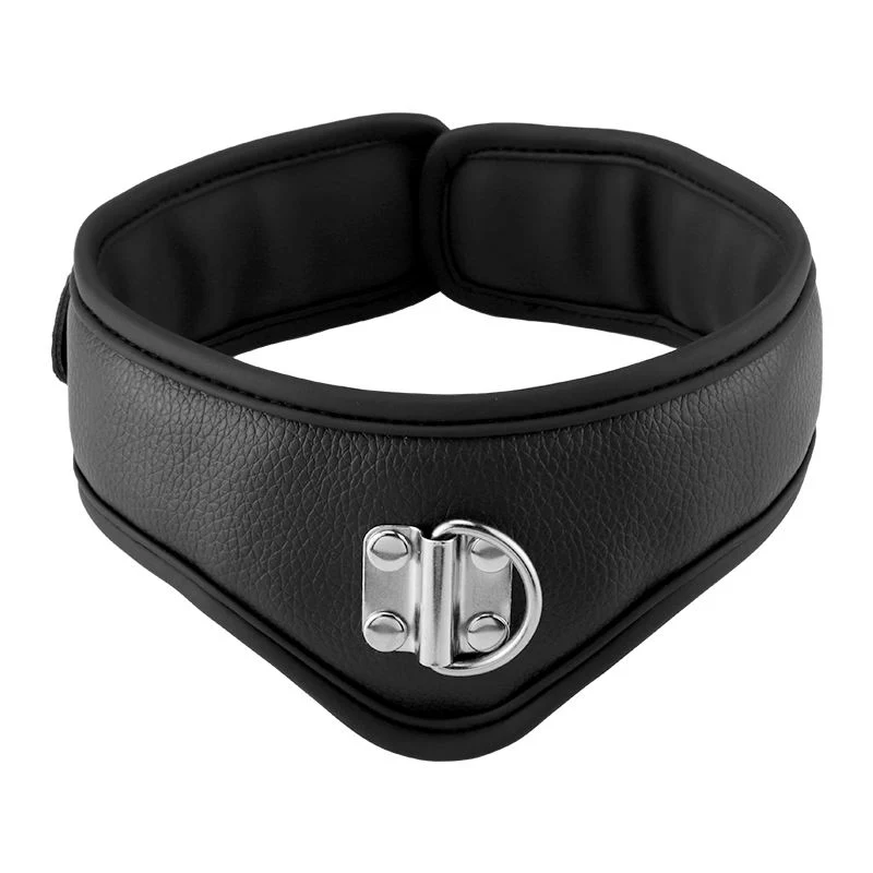 Sex Products Best Quality Sex Products Black Collar with Traction Chain Leather Sex Leather Collars for Women Adult Products Toys for Couples Women and Men Toy