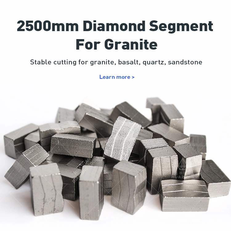 M Shape Granite Diamond Cutting Segments for Saw Blade