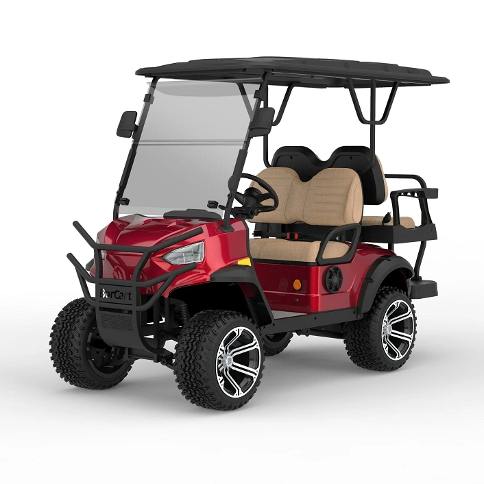 Carro Buggy eléctrico a bateria do banco traseiro de 48 V Para golfe