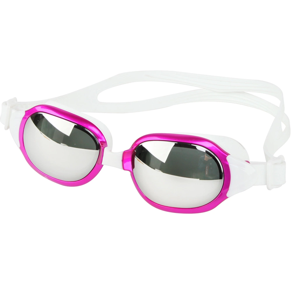 Rectangle Shape Lens Swimming Glasses, Adult Swimming Goggles (mm8703)