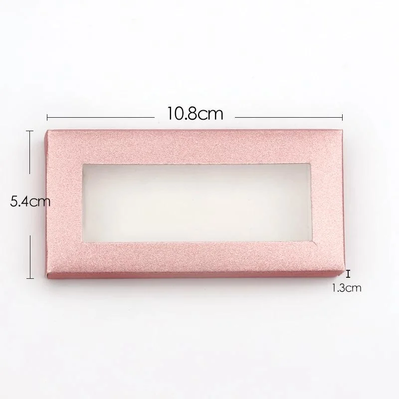 Wholesale/Supplier Custom Printing Colorful Cosmetic Eye Lashes Paper Box with PVC Window