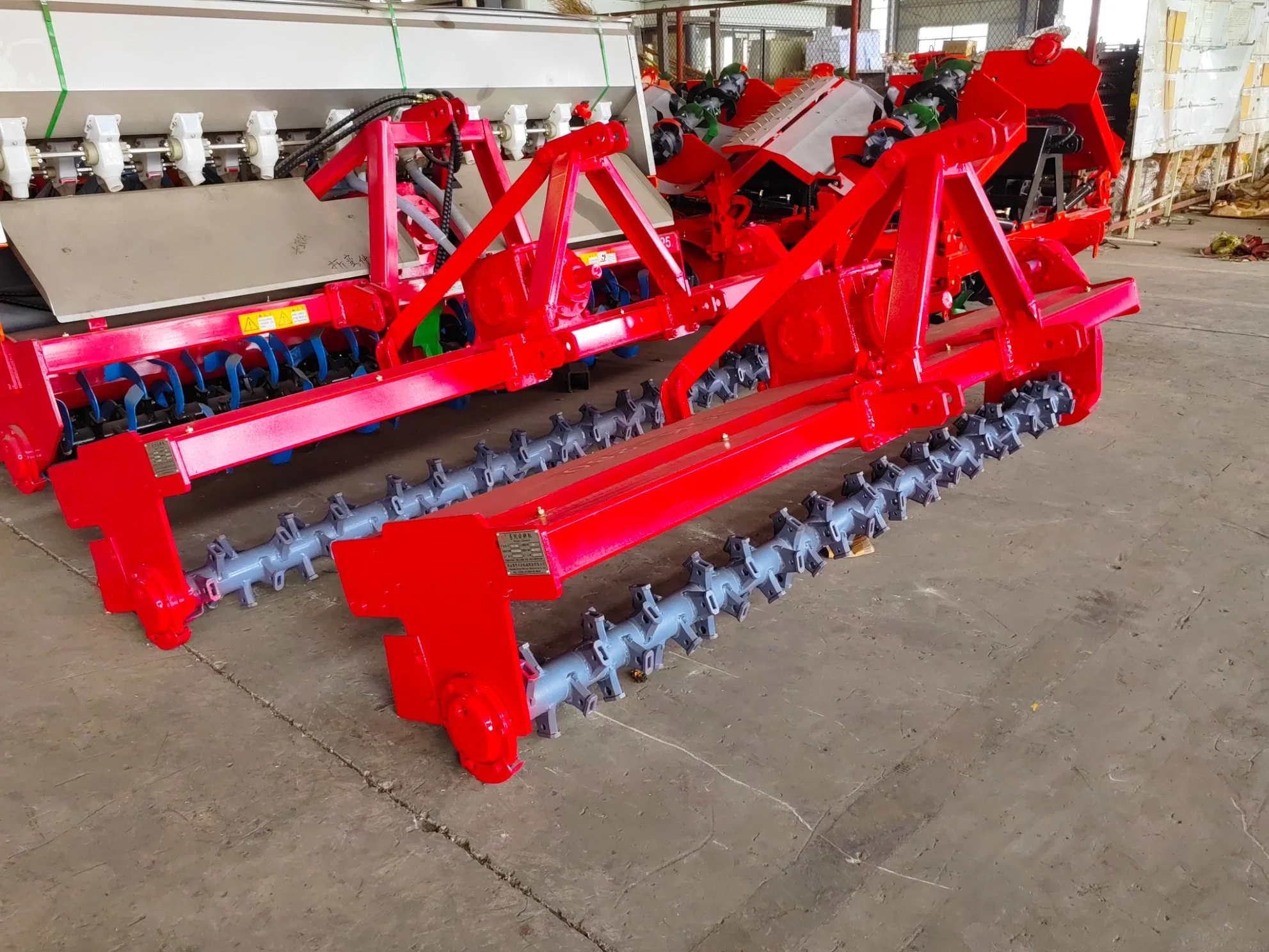 Foldable Super Large Super Powerful Rotary Tiller.