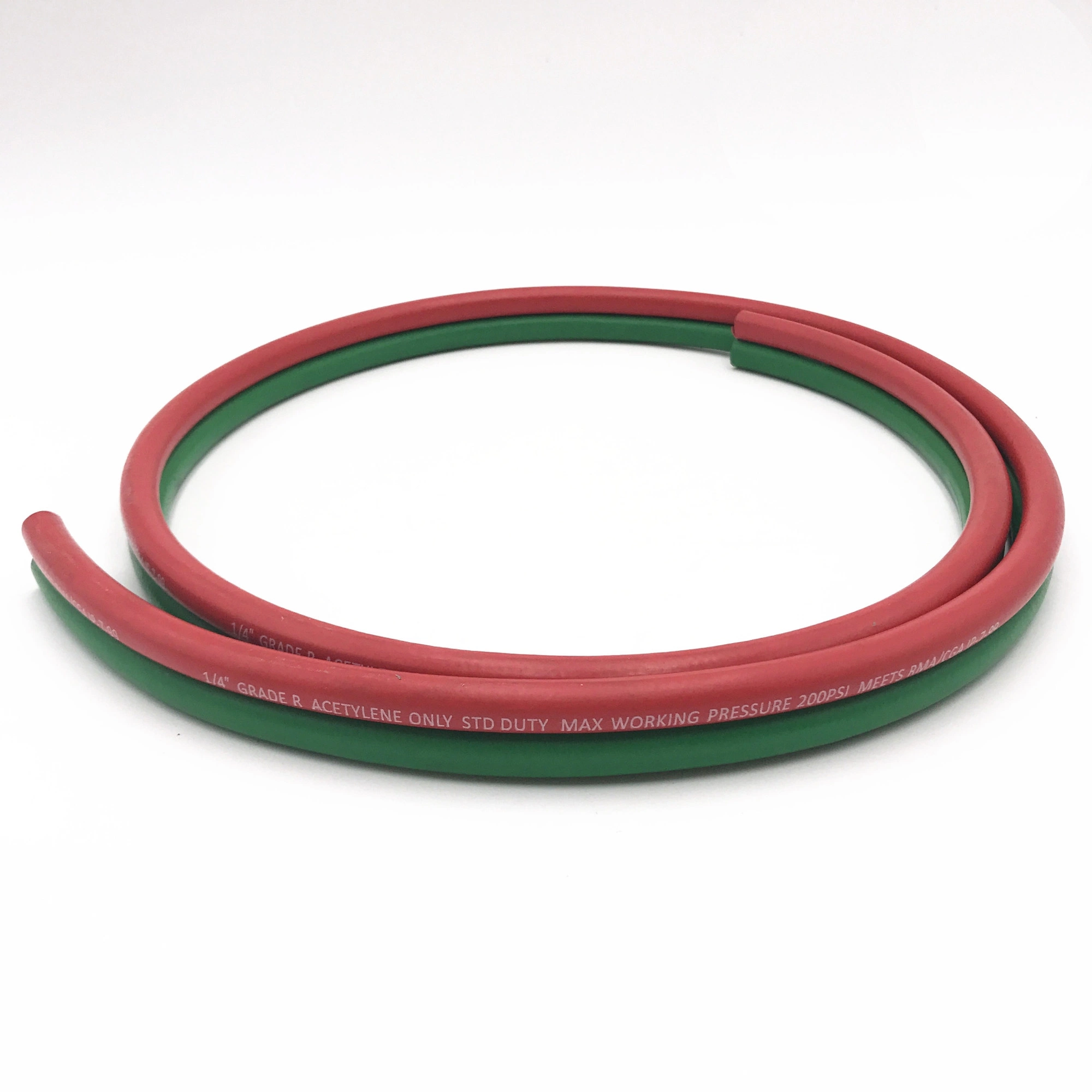 PVC Rubber Twin Line Welding Oxygen Acetylene Hose 20bar/300psi