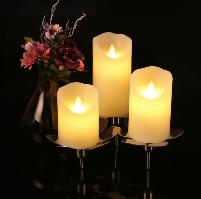 Gift Wick Home Decoration Electronic Candle Lighting DIY Making Key LED Candle