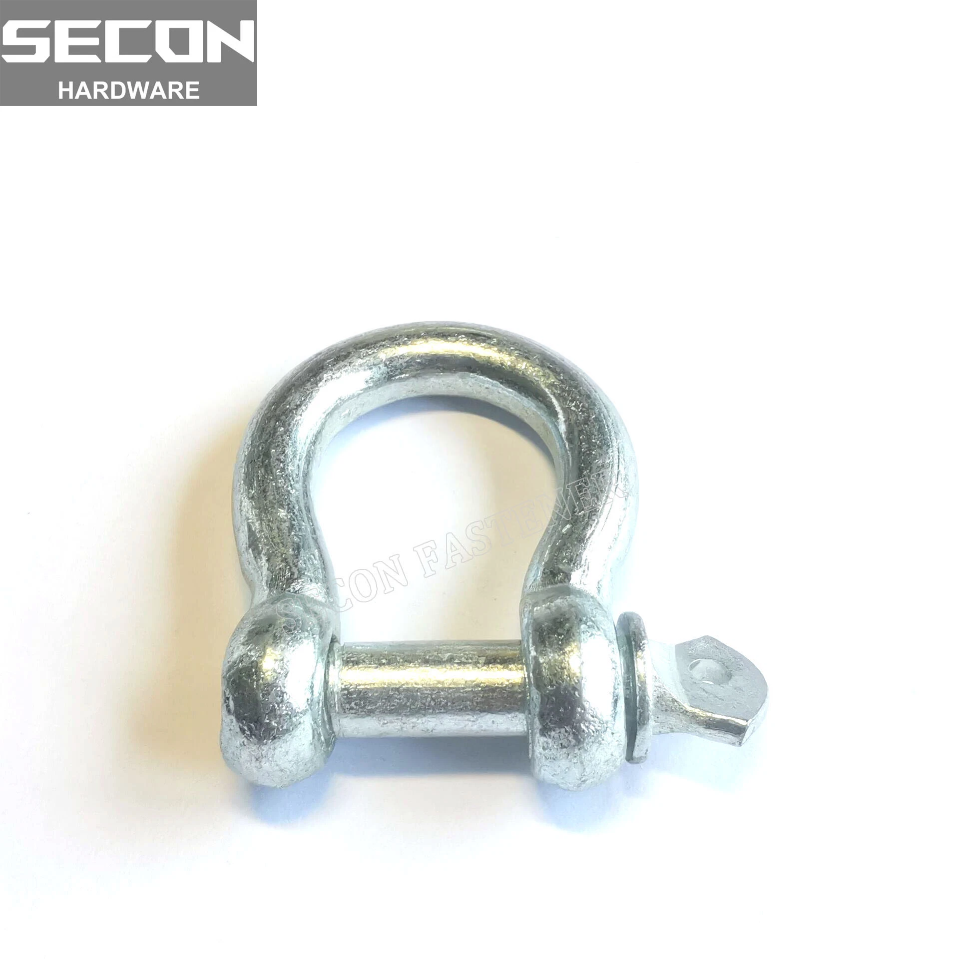 China fábrica Mayorista/Proveedor de hardware de montaje eléctrico Galvanizado U shackle en forma de U. Tornillo forjado de acero tipo EE.UU. Pasador D tornillo de anclaje