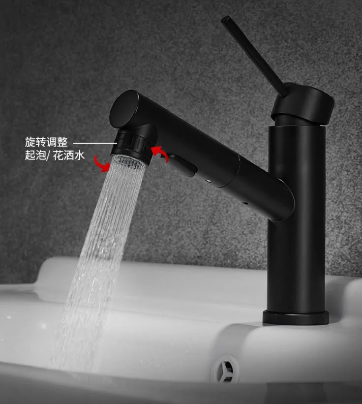 Best Seller Black Chromed Water Basin Faucet for Kitchen