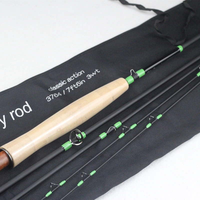 Neu Ankunfts Stream Fly Rod Classic 3763 7FT6in 3wt Graphite Fliegenrute