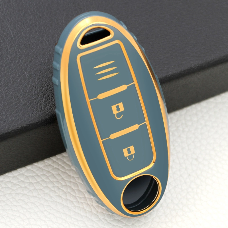 Hot Sales Soft TPU 3 Buttons Car Key Cover Remote for Nissan