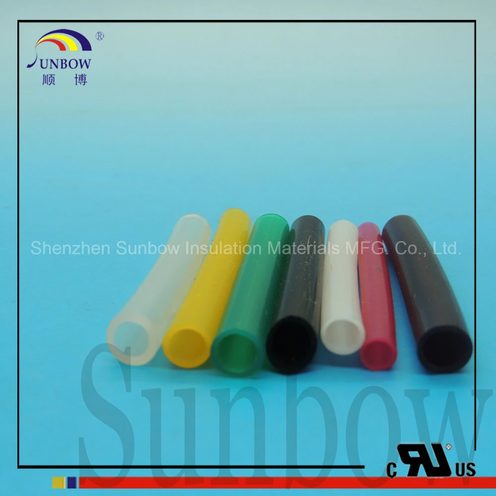 Sunbow suave Flexible, manguera de caucho de silicona transparente de tubos de silicona
