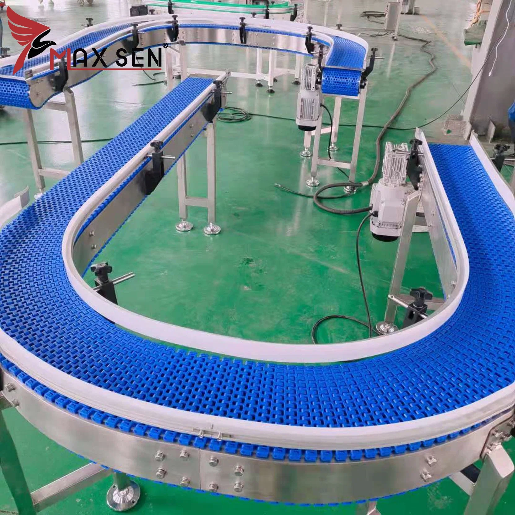 Modular Plastic Belt Suppliers Conveyor System Manufacturers for Logistics Sorting Industry