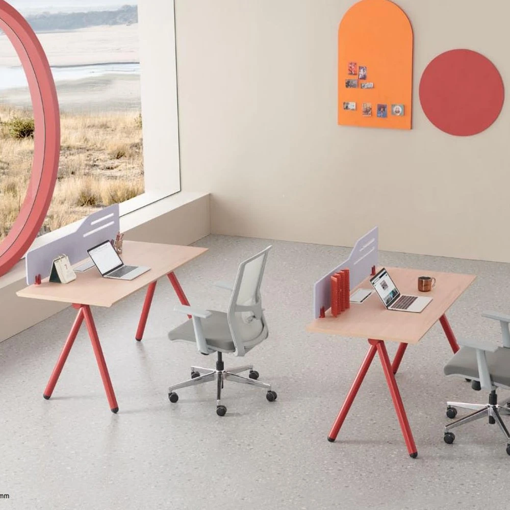 Modern Modular Open Space Office Desk 1-4 Seat Office Cubicle Workstation
