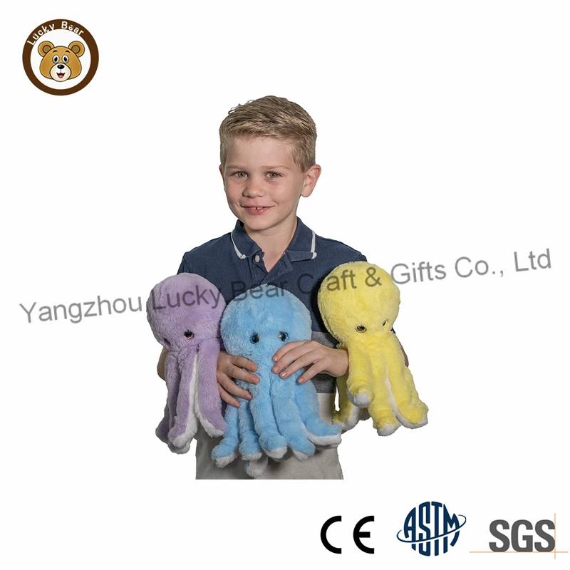 Wholesale/Supplier Cute Octopus OEM Logo Design Custom Soft Plush Sea Animals Baby Stuffed Toys