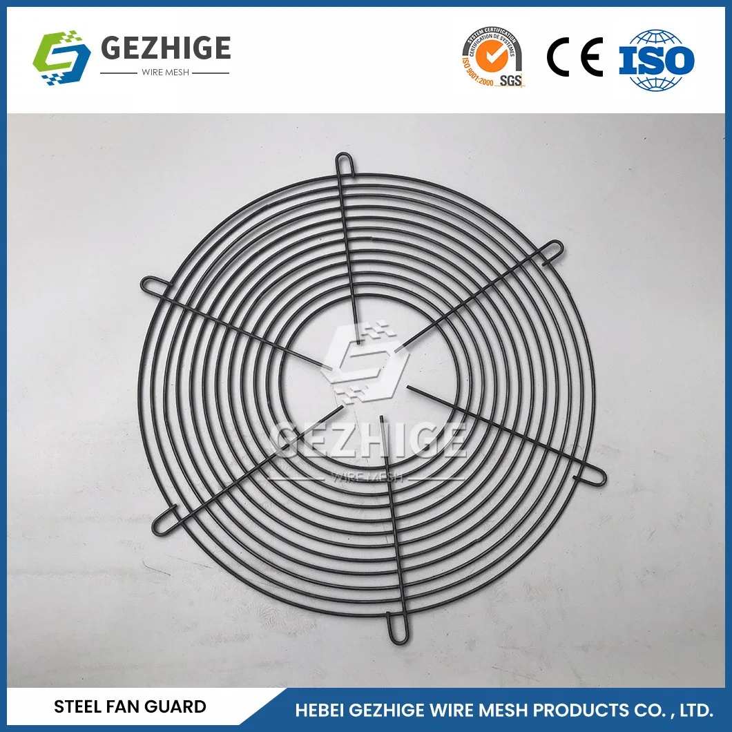 Gezhige Stainless Steel Fan Grill Guard Manufacturers OEM Customized Industrial Fan Cover China 60mm Diameter Wall Fan Guard