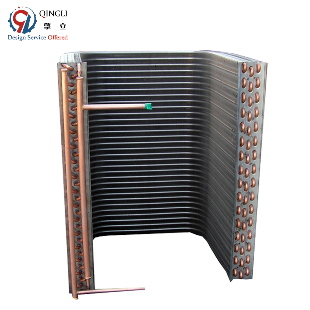 Titanium Air Conditioner Hydrophilic Blue Fin Evaporator Coil