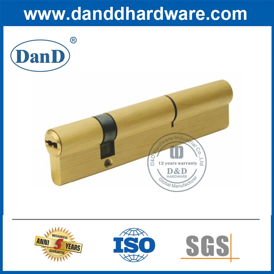 High Security Double Offset Cylinder Brass Mortise Door Lock Hardware