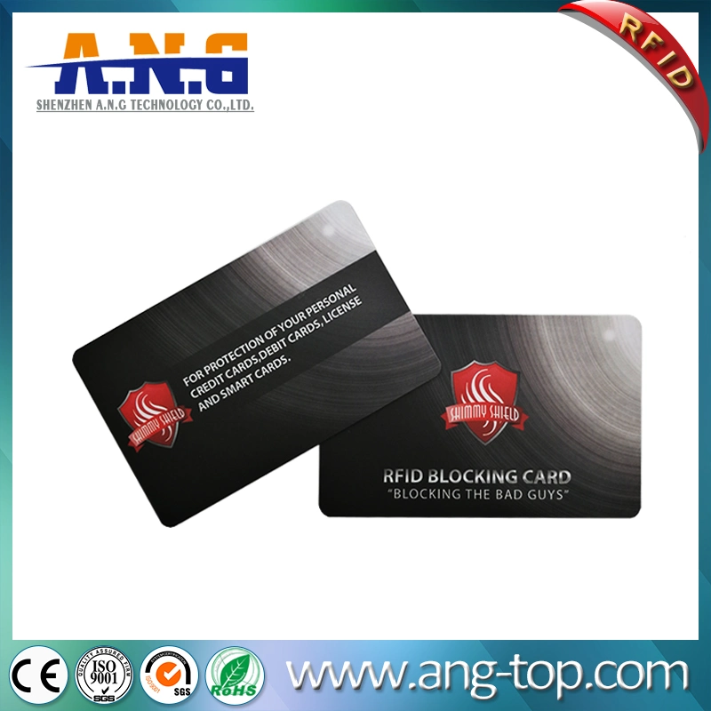 Impressão personalizada FPC Placa de bloqueio de RFID para carteira Security