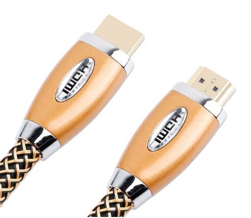 Right Angle Durable Multimedia Gold Plated High Speed HDMI Cable