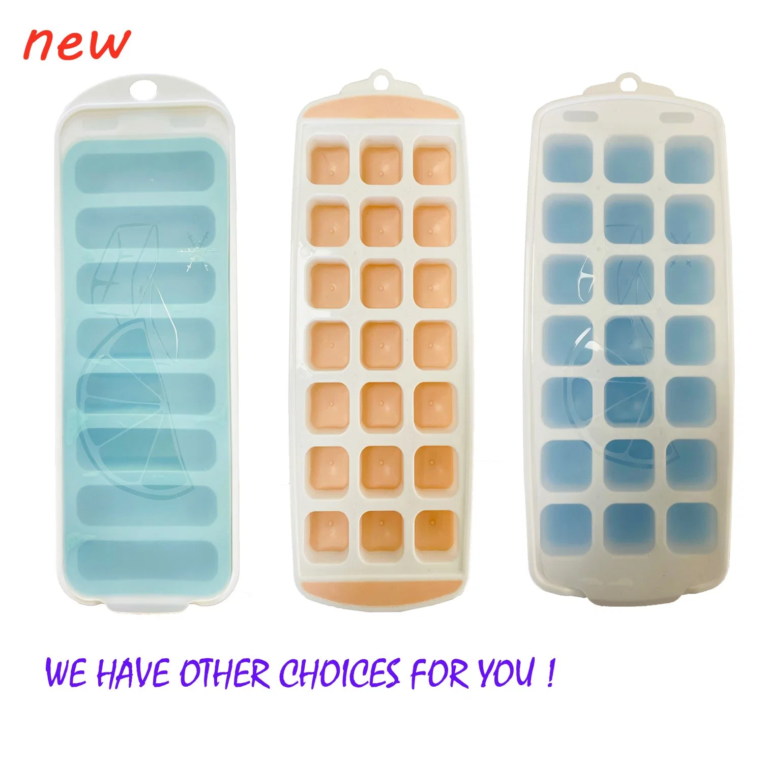 Silicone Ice Cube Tray Reusable Cocktail Whiskey Cold Drinks Mold Kitchenware Utensil