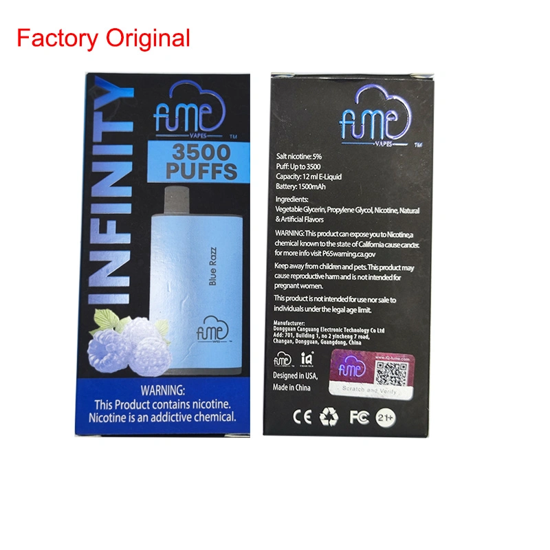 2023 Fume Infinity الأصلية 3500 أطواق Vape القلم vape يمكن التخلص منه في المخزون العلامة التجارية الأخرى قبول Uwell OEM