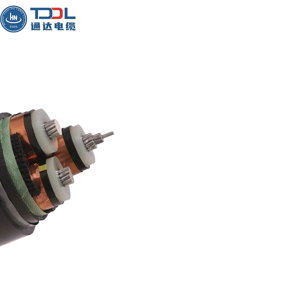Medium Voltage Armoured Electrical Cable, Three Cores Armoured Power Cable