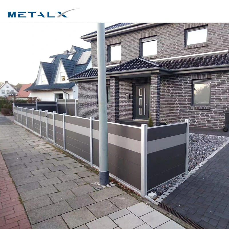 China Wholesale/Supplier Waterproof New Tech Wood Plastic Privacy Composite WPC Garden Fence