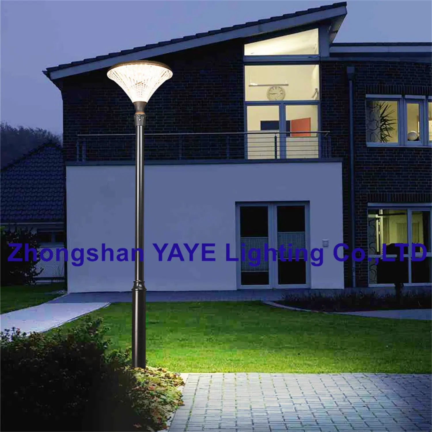 Yaye CE Lithium Battery 3.2V/16ah 200W Solar LED Garden Lawn Yard Landscape Decoration Lamp with IP66 Waterproof Outdoor 1000PCS Stock 3 Years Warranty