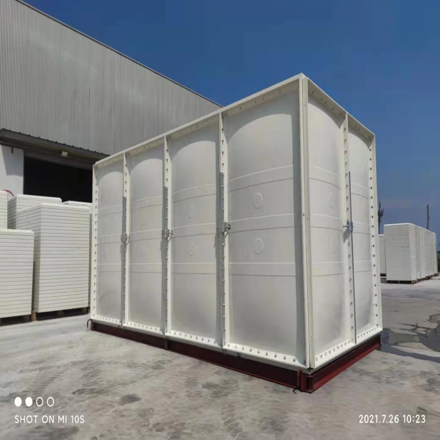 Rectangular SMC GRP FRP Fiberglass 5000 L Water Tank