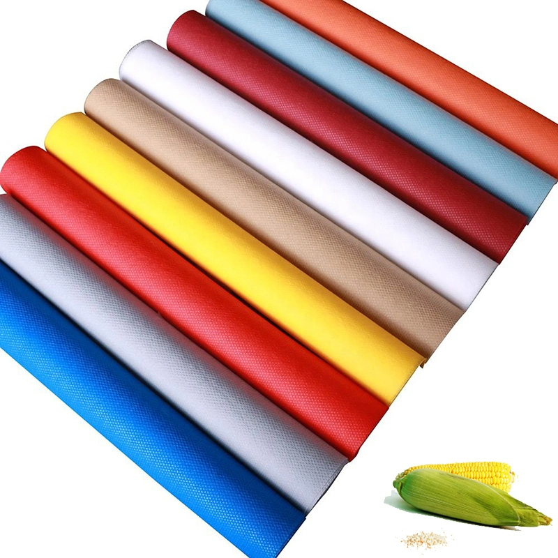 100% Pure Biodegradable PLA Spunbond Non-Woven Corn Fiber PLA Non Woven Fabric