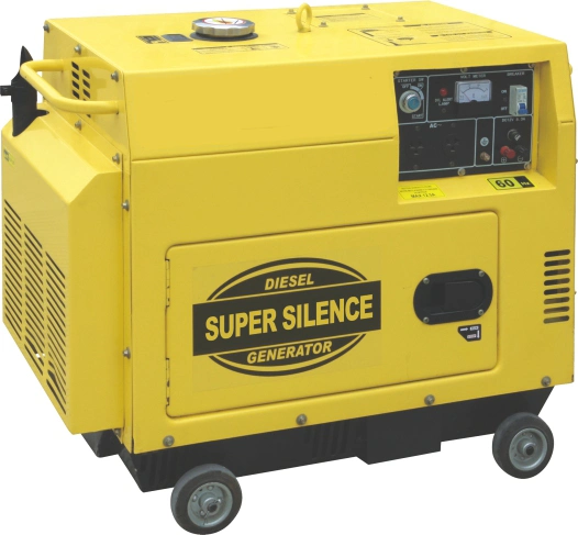 Extec Exd4500t 50Hz/60Hz 2.6kw-3.3kw D178f 296cc 5.5HP Diesel Electrical Starter Generator