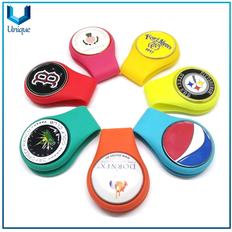 precio de fábrica Diseño personalizado magnéticos de Metal Herramienta Divot de marcador de pelota de golf, campos de golf&amp;Hatclip Divol Ballmarker, Herramienta de embalaje en caja de regalo