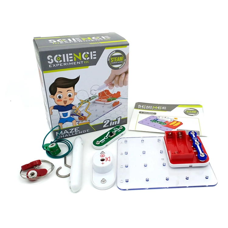 STEM Educational and Games Electronic Building Blocks Assembling Toys for Niños