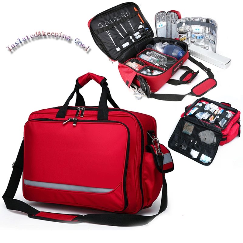 First Aid Kit Emergency Survival Medical Rescue Bag Treatment Case Home